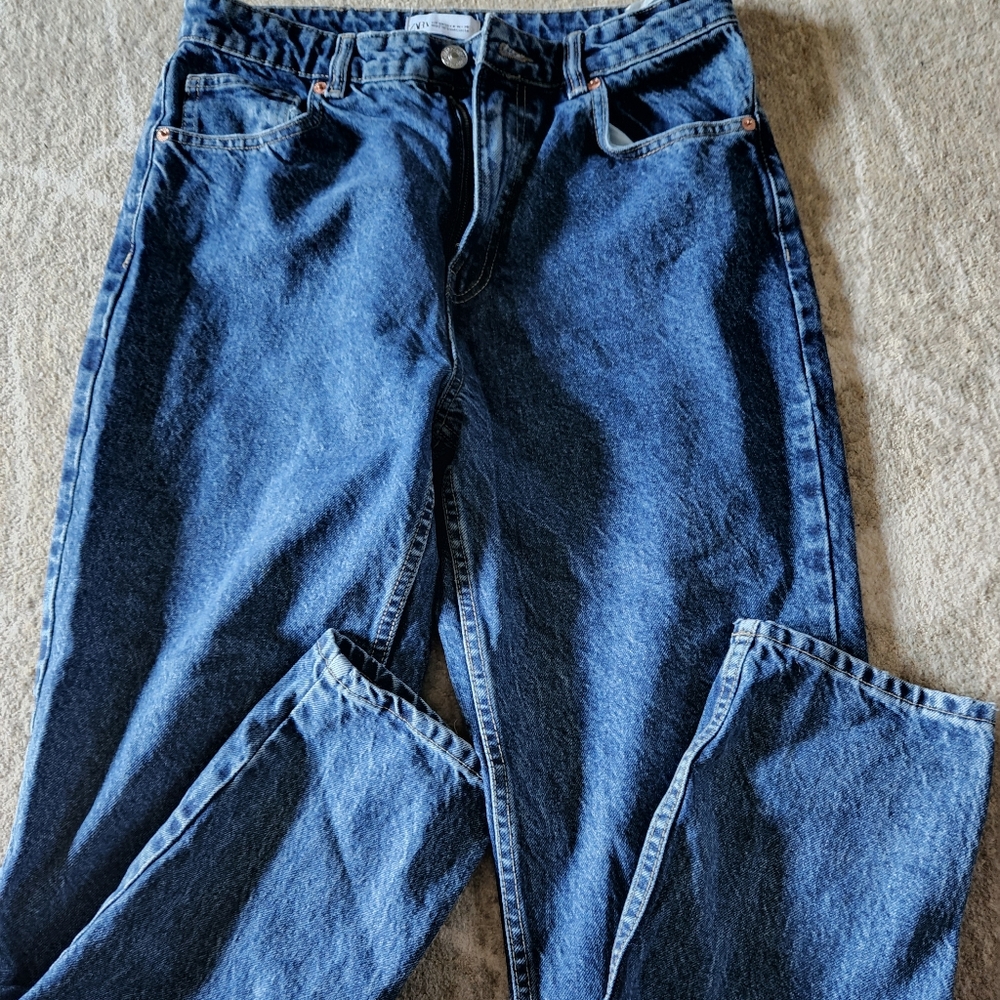 ZARA mom jeans.
